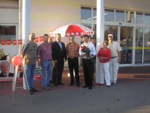 Magnus Jung (MdL) und Rainer Tabillion (MdB) zu Besuch in Tholey