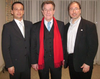 Heiko Maas (MdL), Franz Müntefering (MdB) und Gerald Linn